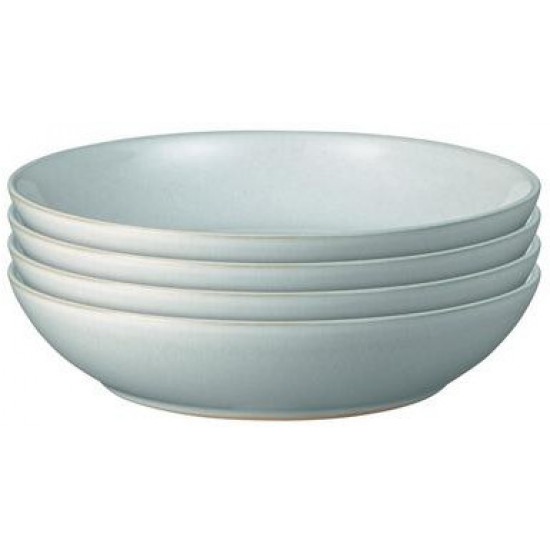 Denby Intro Pale Blue 4 Piece Pasta Bowl Set